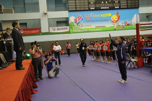 開会式の選手宣誓