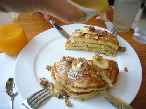 とろりと　メープルバターをたらして。。。