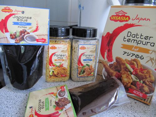 日本食材いろいろ。全てオランダ製！