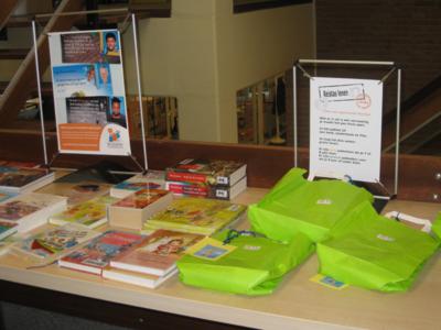 推薦図書をたくさん読んだ子供には贈り物も用意されている