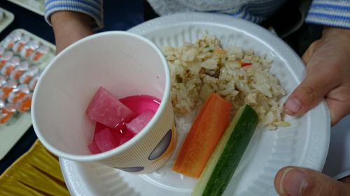 チャーハンや甘酢漬けは、ほとんど塩分を感じませんでした