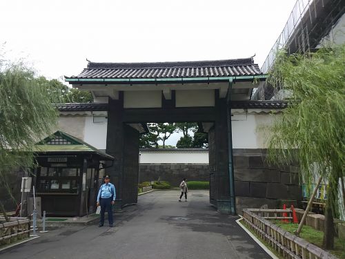 こちらが大手門