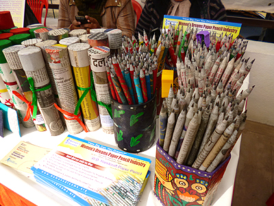 芯に紙と糊だけ。有害化学物質は使われていません。