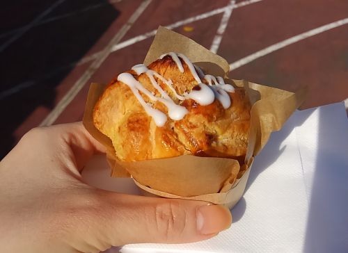 栗のパイ。おいしい〜。