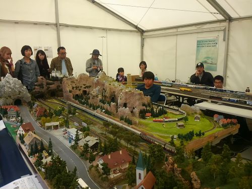 ジオラマも展示してありました。