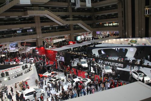 台北モーターショーの様子
