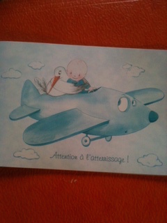 赤ちゃんが生まれましたカード、幸せをもらえます