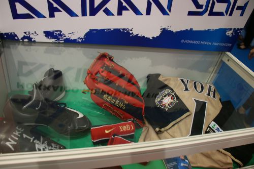 陽岱鋼実使用モデルの野球用具