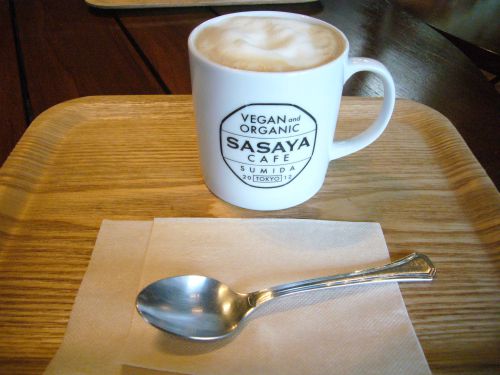 穀物カフェラテ。あっさり味