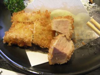 とんかつ　断面