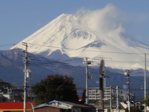 七福神近くからの富士山