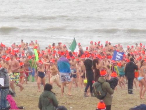 ダイブしたての凍える人々！