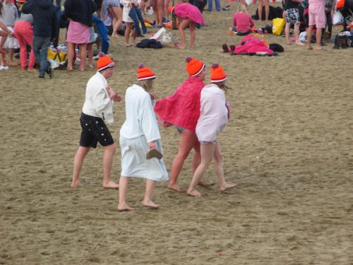 みんなお揃いの帽子、いい思い出です