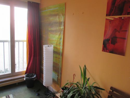 ホストはアーティストだったため、あちこちに彼の作品が！