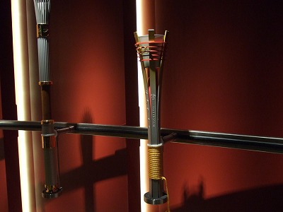 長野冬季オリンピック（１９９８年）に使用された聖火トーチ