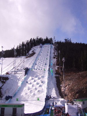 バンクーバー五輪のモーグル会場
