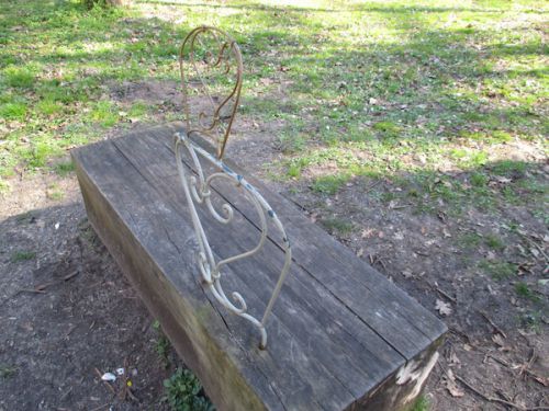 このベンチはアイデア商品！