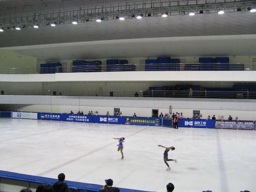 台北アリーナに併設されているスケートリンク