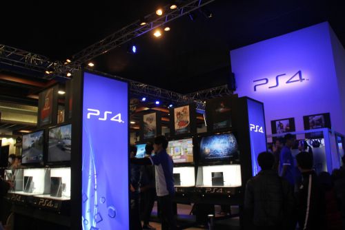 PS4のブース