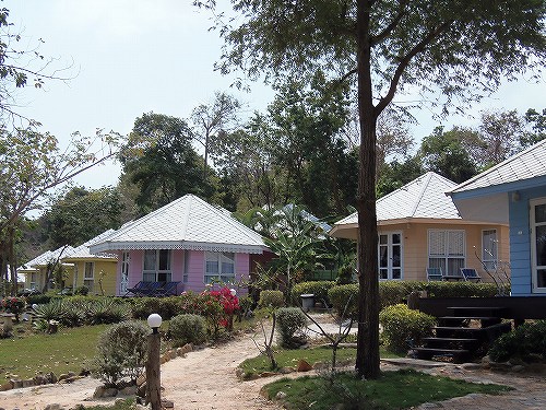 高級リゾートは覗けませんでしたが、ここだって充分カワイイ！