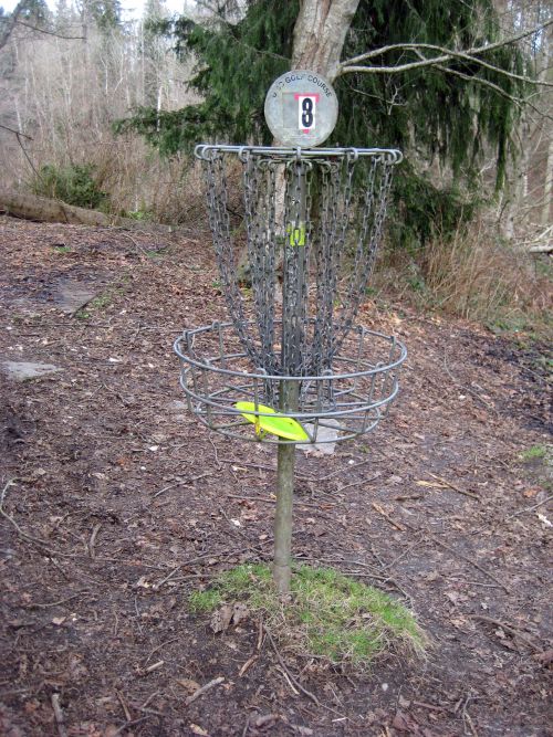 ディスクゴルフのホール