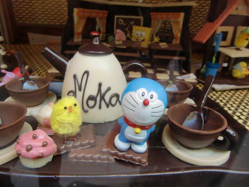 ドラえもんは毎年人気で、イースターチョコとしていろんな店舗で見られます