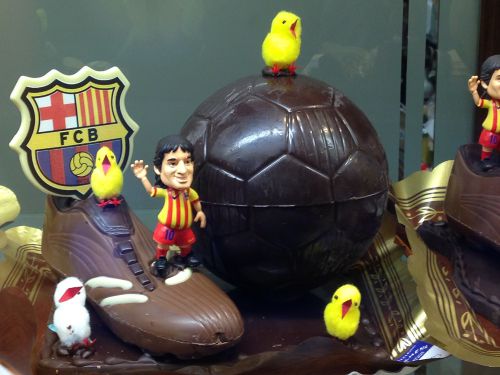 やっぱり、バルセロナはサッカーが大人気