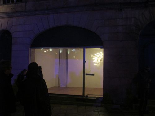 同じスペースで去年提供されたアート