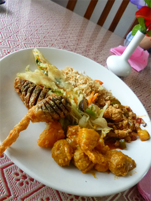 お魚！？さくっとしていてオイシイ！