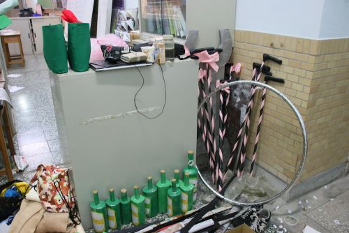 小道具も出来上がっています