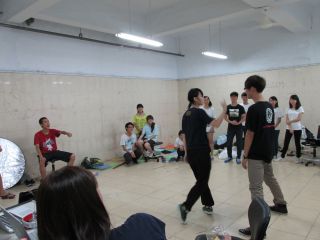 ダンスレッスンにも気合が入ります