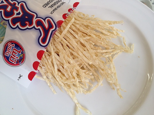 マヨネーズと七味をつけたら合いそうです