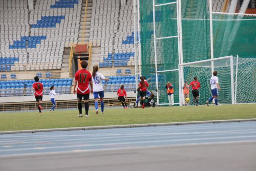 女子決勝の様子