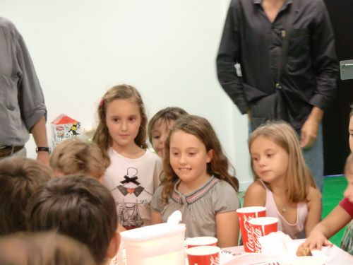 クライミング・クラブでの誕生会の時