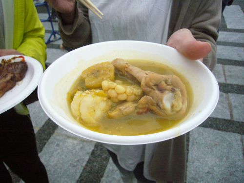 こちらがサンコーチョ