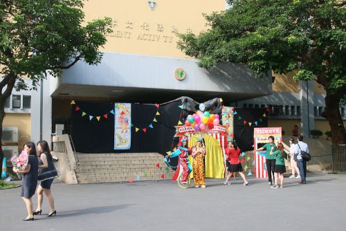 卒業式当日の様子