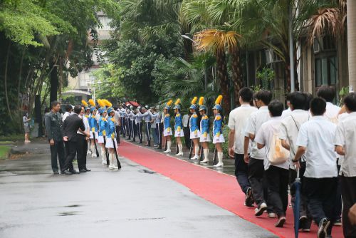 卒業生入場の様子