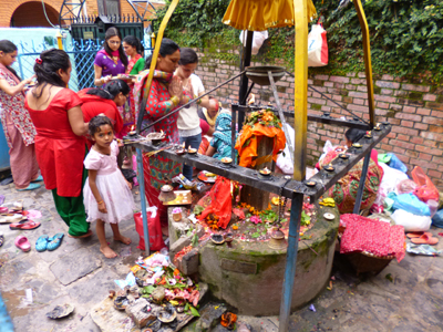 今月最後の断食＆願掛け