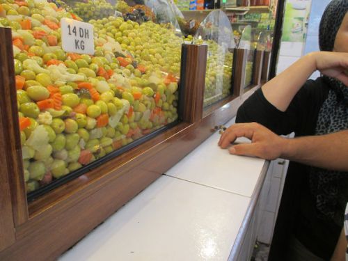 試食した後の種は、このちっちゃなスペースに