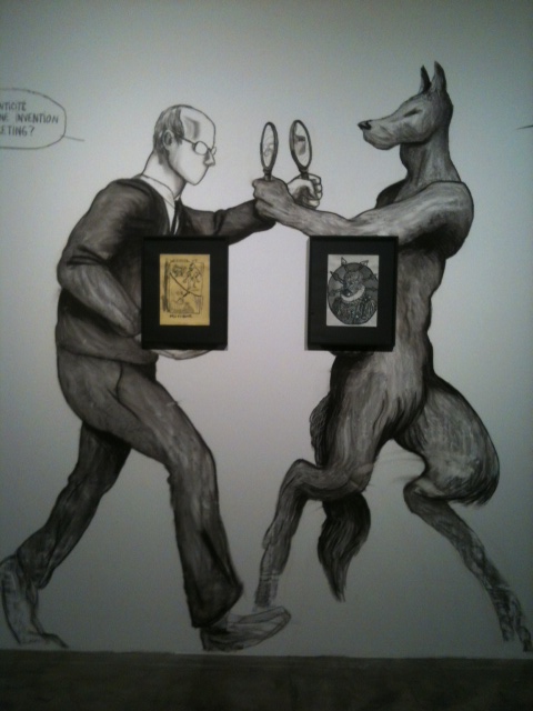 実際のアートはかなり巨大で迫力満点