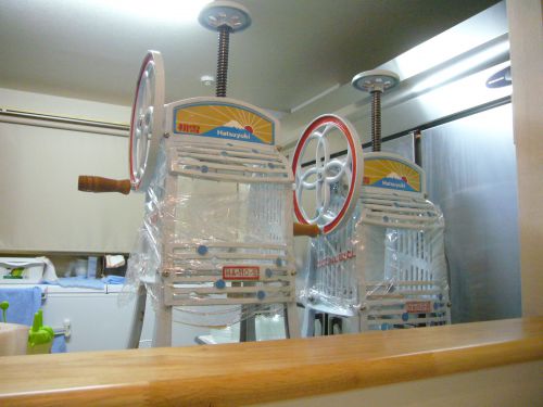 かき氷削り機