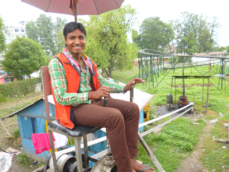 絶叫マシーンにしているのはこの人でした！