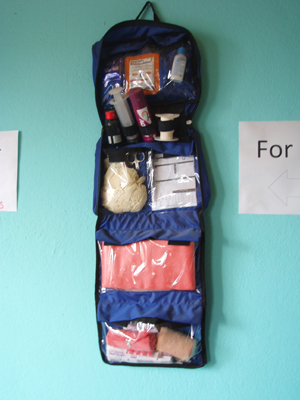 コンパクトにまとまった袋式。