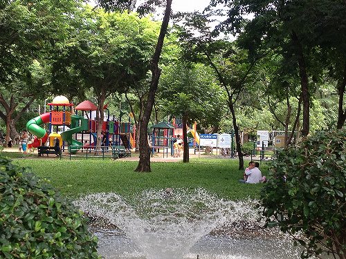 子供向けの遊具も充実