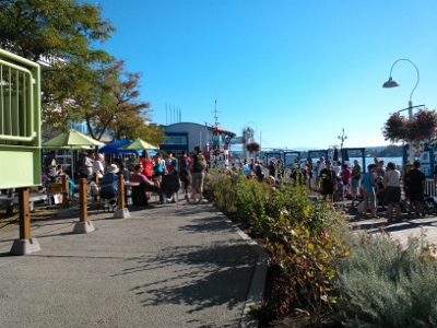 好天に恵まれたチャリティ・ラン