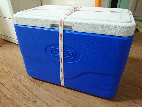 高速バスで届いた荷物