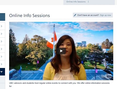 インターネット上での説明会もあります