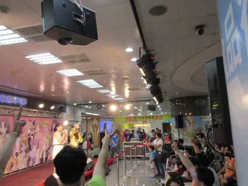 ライブの合間のじゃんけん大会