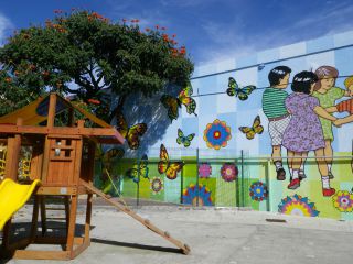 こんな広場で遊べたら楽しい思い出沢山できるね