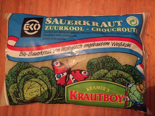 ドイツ製の漬物「ザウアークラフト」。これも同じ味でした。
